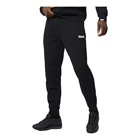 Lonsdale Herren Essentials Jogginghose Schwarz M Cover