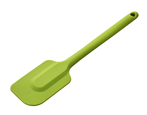 MASTRAD - Spatule - Maryse - Pâtisserie Desserts Nappage - Unibloc - En Silicone - Ne Raye Pas Les Caasseroles -Vert