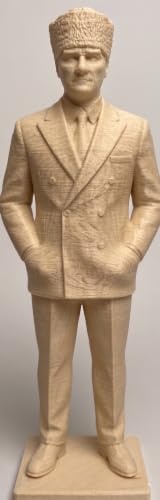 Gazi Mustafa Kemal Büstü15 cm Atatürk Figürü Dekoratif Heykel Hediyelik