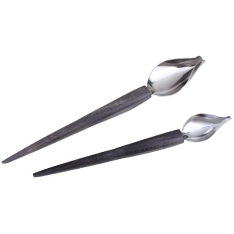 Zeroll Deco Spoon Set (Discontinued by), 17 Inch, Brown Cover