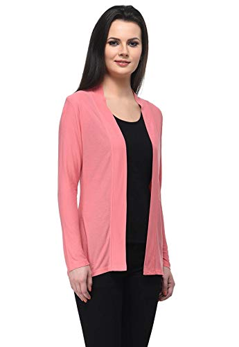 Image of Frenchtrendz Womens's Viscose Crepe Shrug(Size: XS-4XL)