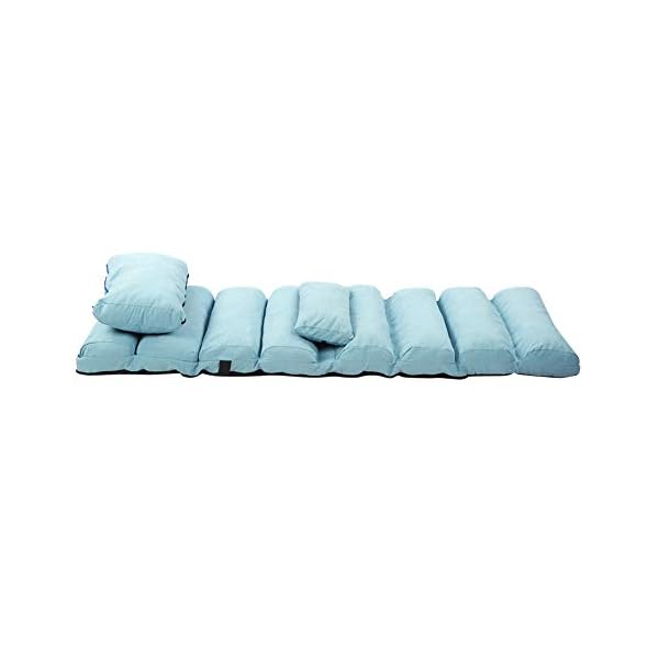Oumefar Armchair Sofa, Folding Sofa, Durable 2‑In‑1 Sofa, living room for office +