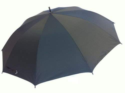 Preisvergleich Produktbild DRULINE 82 cm Großer Stabiler Regenschirm Stockschirm Schirm Automatik Umbrella Schwarz