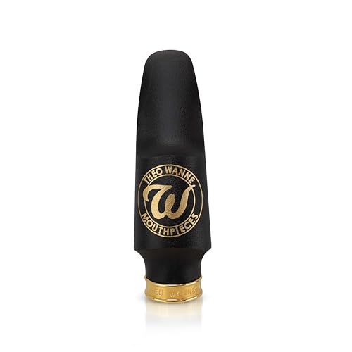 Theo Wanne ESSENTIALS コンテンポラリーテナーサックスマウスピース ミッドチャンバー&シャークギルステップバッフル ロック、ポップ、ファンク、スムーズ&ラテンジャズ用 - 卓越したサウンド&アドバンストデザイン - サイズ7(0.3 c