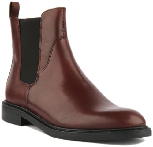 Vagabond Damen Amina Chelsea Boot, Bordeaux, 40 EU