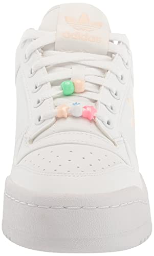 adidas Originals Unisex-Child Forum Bold White/Bliss Orange/Beam Pink 5 Big Kid2