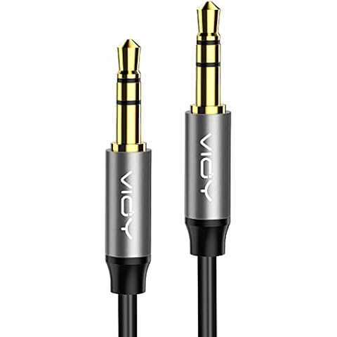 3.5mm Audio Cable [1 M], Headphone 3.5 Mini Jack Male to 3.5 Male Extension Cable Compatible with Earphone Speaker PC Laptop Phone MP3 Cover