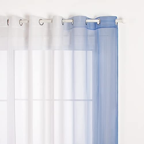 SIMPVALE 2 Pezzi Tende Trasparente - Tenda in