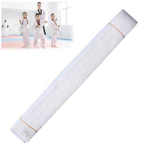 Cinturón de judo de 260 cm, cinturón de judo de karate, cinturón deportivo de artes marciales, de algodón, cinturón profesional de taekwondo, cinturón de entrenamiento profesional para deportes de
