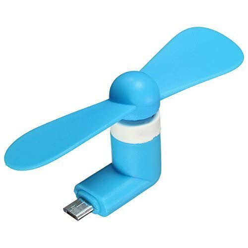 ILTPL - (Pack of 1) Portable USB Fan for OTG Enabled Phone Only, Multicolour, Small for Android Smartphone/Tablet/Laptop/PC (B0C551Q94G) Amazon Price History, Amazon Price Tracker