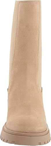 Steve Madden Women's Hesitant Fashion Boot, Sand Suede, 9.5
