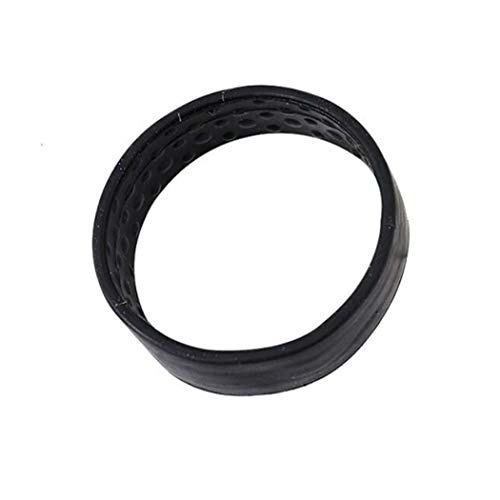 Arestech Silicone Foldable Stationarity Elastic Hair Band Women Ponytail Holder Tool Multifunction Hair Accessories (Black)