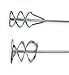ION TOOL Paint & Mortar Mixer, 2 Set