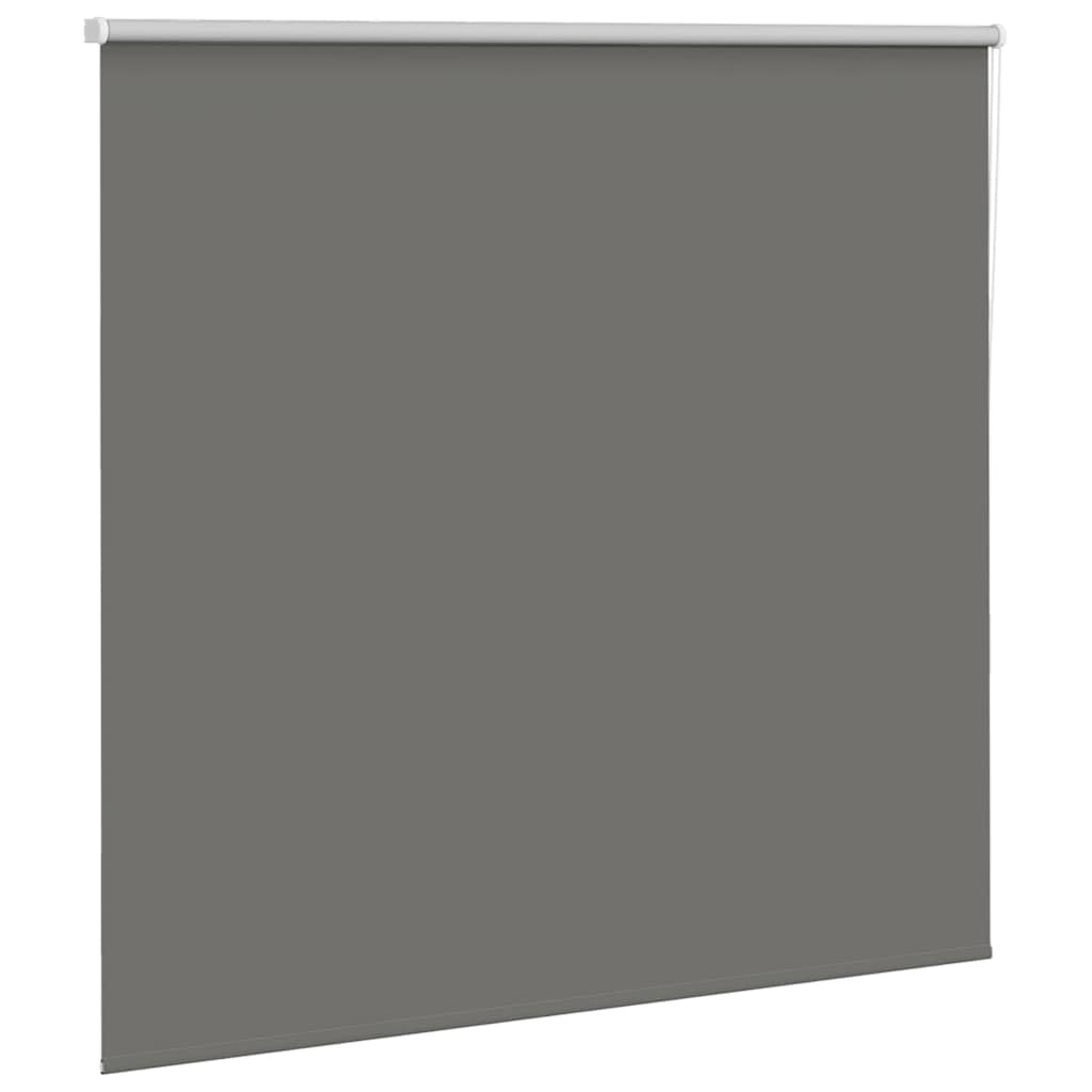 Tenda avvolgibile oscurante, grigio, 160 x 150 cm | 100% poliestere, facile da pulire, montaggio con viti o senza foratura, regolazione in altezza