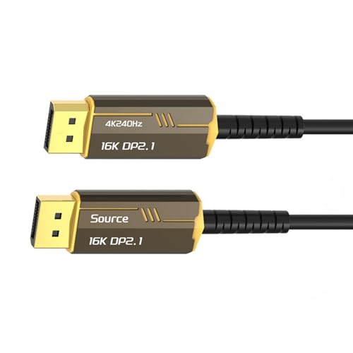 Câble fibre optique pour gaming fluide 240Hz sur écran UHD