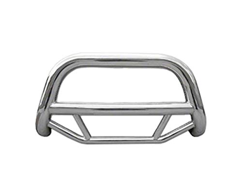 Image of Black Horse Max Bull Bar No Skid Plate Stainless Steel Compatible with 2014-2018 Subaru Forester-MBS-SUS0102
