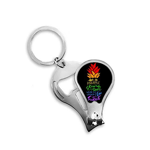 Coupe-ongles ananas arc-en-ciel LGBT un cadeau unique et utile