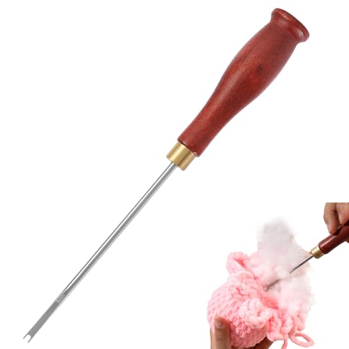 Herramienta Para Rellenar Muñecos De Trapo - Lezna De Relleno Para Peluches De Algodón | Punzón Manual Con Mango Ergonómico Y Materiales Eficientes Para Principiantes En Manualidades