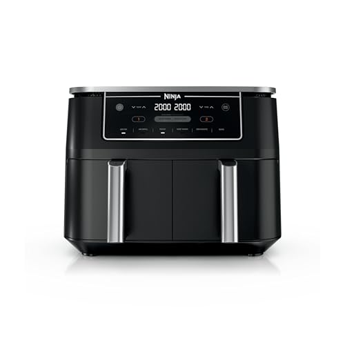 Ninja | Air Fryer | Finish Cooking Multiple Foods at the Same Time | 6-in-1 (Air Fry, Broil, Roast,...
