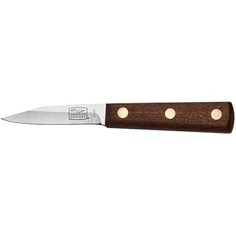 Chicago Cutlery 100SP Walnut Tradition 3in Paring Knife for Small Fruits and Vegetables Cover