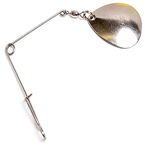 Betts 30-4-2N 2-Ounce Jig Spinners, Bright Nickel Finish