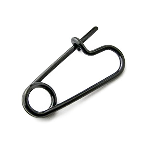 ボディピアス 安全ピン型ボディピアス ブラック sfp-14g-bk ゲージ :16G