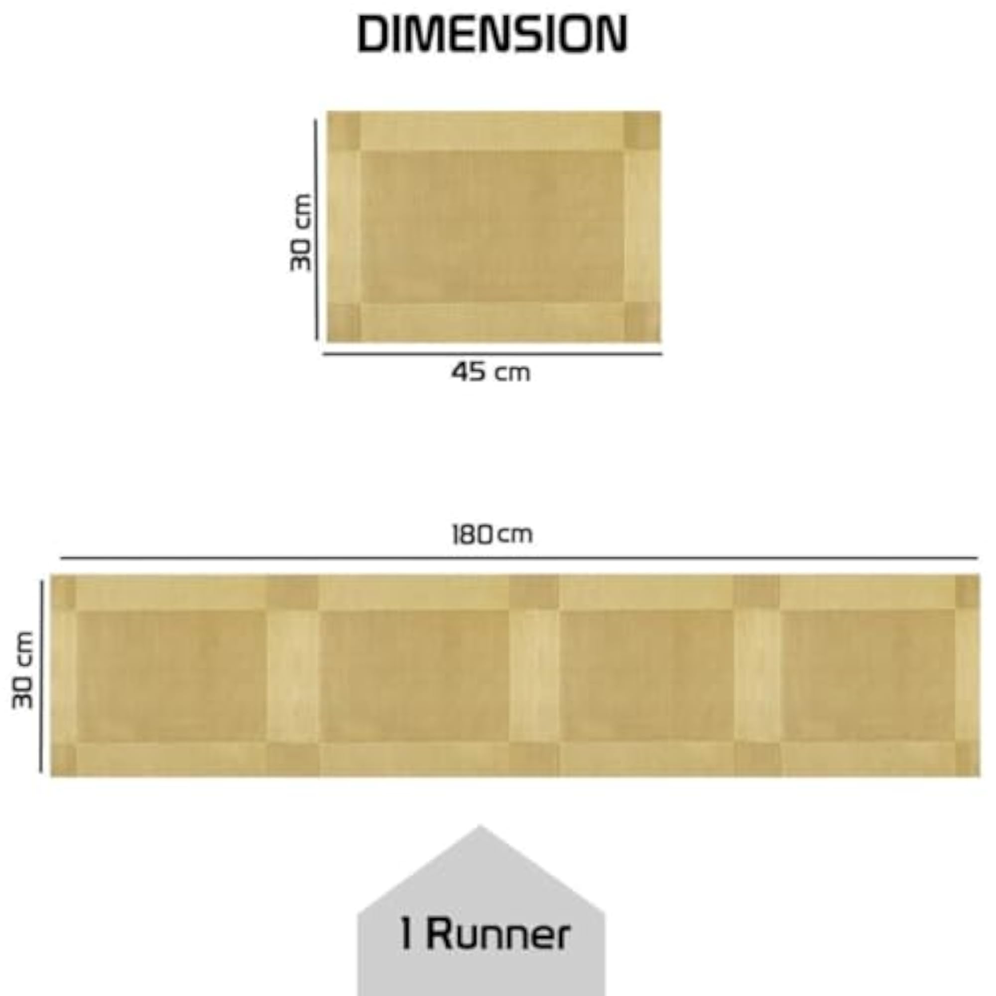 Elegant Table Runner and Placemats Set
