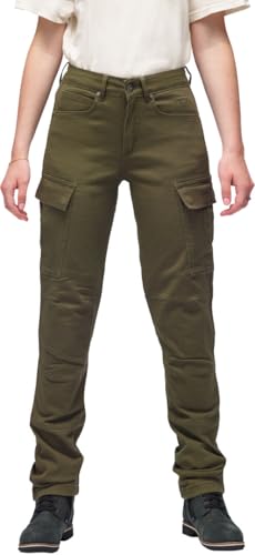 Jeans de moto femmes Modeka Brandon Cargo taille 23 pour rouler confortable et protégé