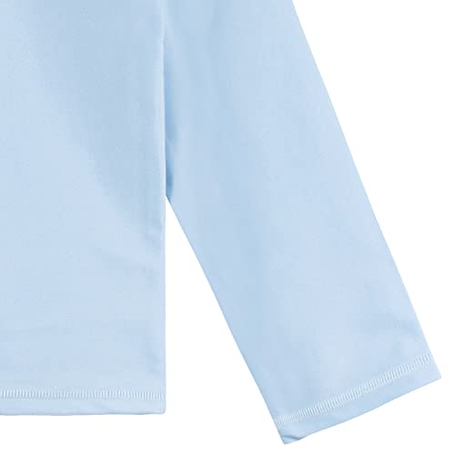 Image of Gerber Baby & Toddler Boys & Girls UPF 50+ Long Sleeve Rashguard Swim Shirt