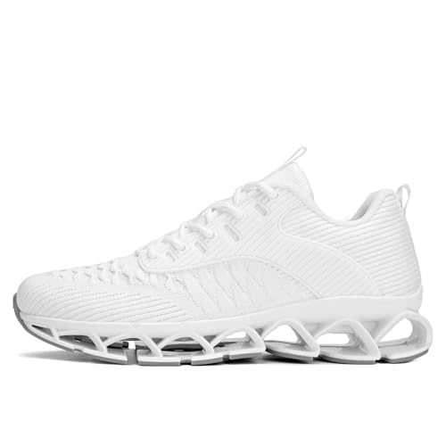 Image of Wrezatro Women's Slip on Walking Running Shoes Blade Tennis Casual Fashion Sneakers Comfort Non Slip Work Sport Athletic Trainer