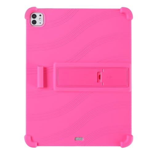 Étui iPad 10.2 2019 rose vif pour sécuriser la tablette en voyage en famille