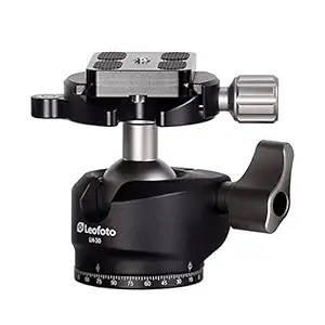 LEOFOTO LH-30 30mm Low Profile Ball Head Arca / RRS Compatible w Independent Pan Lock