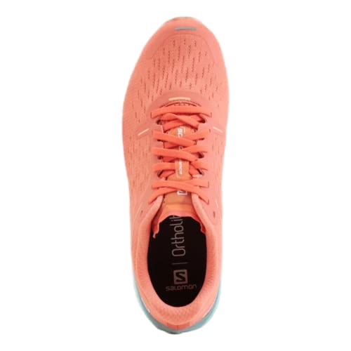 Salomon Sonic 4 Balance Running Shoes For Women, Persimon/White/Almond Cream, 7.5 #TOP4
