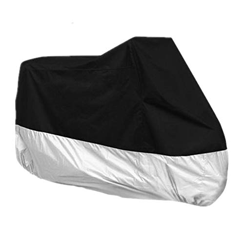 qingqingxiaowu Funda Moto Funda para Moto Scooter Cubierta Cubierta Cubierta de la Motocicleta Ciclomotor Cubierta Scooter Cubierta Impermeable...
