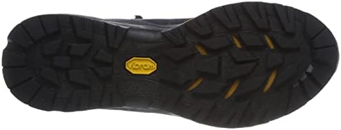 Jack Wolfskin Unisex Force Trekker Texapore Mid M Hiking Shoe, Black/Burly Yellow, 12 US Men | Image 3