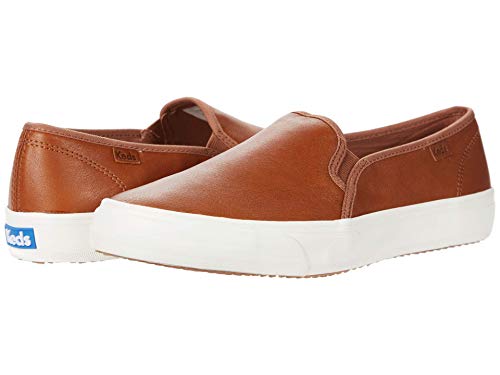 Image of Keds Womens Double Decker Canvas Slip On Sneakers Shoes Casual - Black