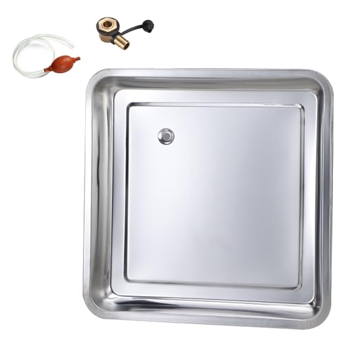Bac de récupération des condensats pour climatiseur central et portable inox