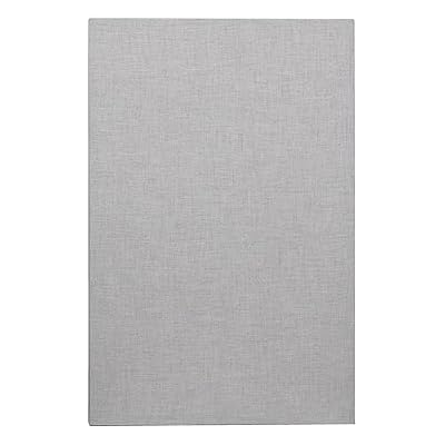 ATS Acoustics Sound Absorbing Acoustic Panel with Sona Fabric, NRC 1.0, Fire Rated, 24 x 36 x 2 (Platinum)