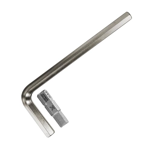 KANTARO 3031 Zaunmontage Set - je 1x Sechskantschlüssel & Bit in der Größe HEX 5,5mm - Made in Germany