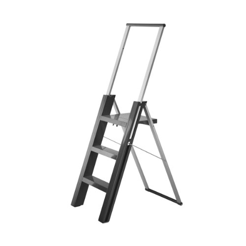 Preisvergleich Produktbild Flò Trittleiter grau / anthrazit