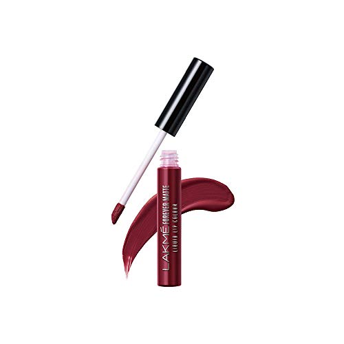 Lakmé Forever Matte Liquid Lip Colour, Red Sangria, 5.6 ml - Image 3
