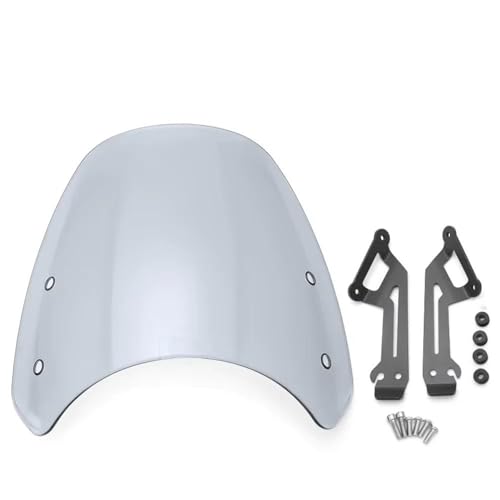Windschutzscheibe Motorrad-Windschutzscheibe Für Ducati Scrambler 2015–2020, Zubehör Für Windschutzscheibenschutz Windabweiser(Farbe 2)