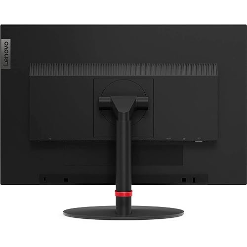 Image of Lenovo ThinkVision T23d 23-inch 1920 x 1200 LED Backlit Full HD Widescreen WUXGA LCD Monitor, 2-Pack Bundle with HDMI, VGA, DisplayPort, Desk Mount Dual Monitor Stand