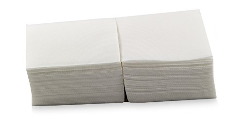 MORIGAMI Coktail de Luxe, Servilleta 20x20, airlaid, 2 capas, pliegue 1/4, 40 servilletas, Blanca (SER21007907) Cover