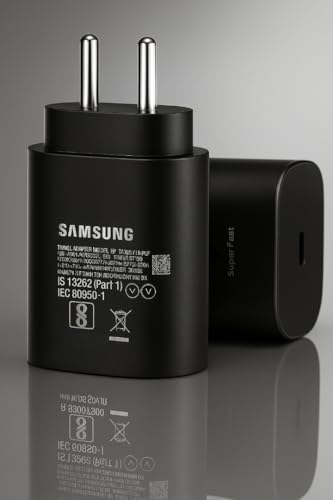 Image of Samsung 25W GAN Type C 3A Superfast Charging Adapter Compatible with Samsung A55|A16|A36|A56|A35|A06|M36|M35|M16|M07|M17|M06|M05|M56|F36|F06|F05|F56|F16|S25, 25watt USB C Power Adaptor|Fast Charger
