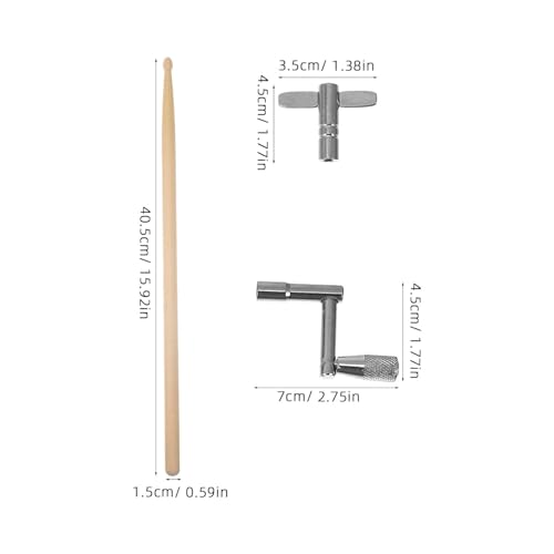 Set de Llaves y Baquetas para Batería IbáseNice miniatura 6