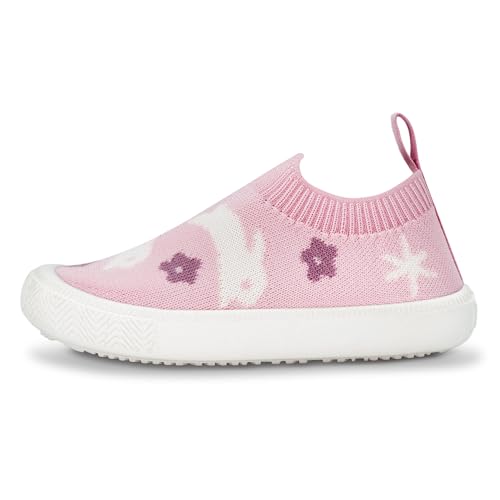 Image of JAN & JUL Slip-on Knit Shoes, Machine Washable and Lightweight Sneakers for Toddler Boys and Girls