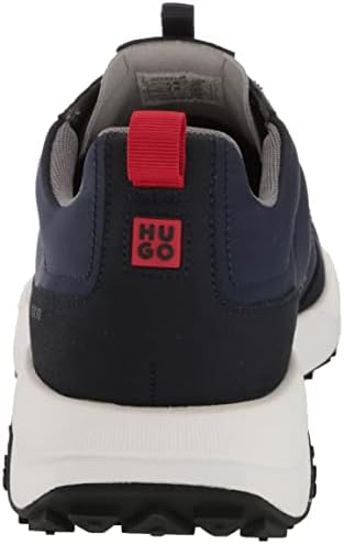 HUGO Mens Sneaker, Whale Blue/Midnight Blue, 13 US | Image 2