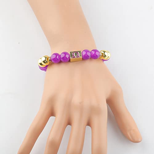 CENWA Purple Greek Jewelry Man Jewelry Gift for Him4