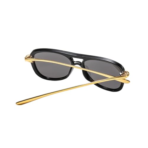 Lunettes de soleil vintage verres dégradés protection UV400 tendance - 3